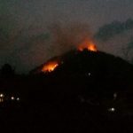 Kebakaran di Gunung Sadu Soreang, BPHD Kerahkan 3 Unit Mobil Pemadam