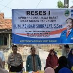 Reses I Tahun 2019, Achdar Sudrajat Serap Aspirasi Warga Kecamatan Tambelang Kabupaten Bekasi