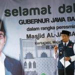 Ridwan Kamil Resmikan Masjid Al-Jabbar Majalengka