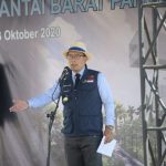 Gubernur Jabar Letakkan Batu Pertama Pembangunan Ruang Terbuka Publik di Pantai Barat Pangandaran