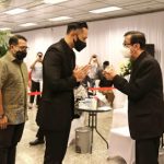 AHY Melayat ke Rumah Duka, Ini Pesan untuk Menteri Yasonna AHY Melayat ke Rumah Duka, Ini Pesan untuk Menteri Yasonna