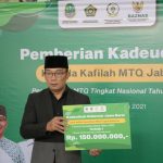 Pemda Prov Jabar Beri Kadeudeuh Kafilah MTQ Jabar