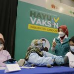 PERCEPATAN VAKSINASI Ditutup, Sentra Vaksinasi si Jalak Harupat Capai Target Sasaran