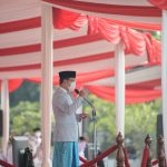 Gubernur Ridwan Kamil Pimpin Upacara Hari Santri Tingkat Jabar
