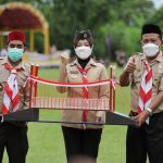 Jembatan Pramuka Cetak Rekor Muri, Penghubung Dua Provinsi Pertama di Indonesia Jembatan Pramuka Cetak Rekor Muri, Penghubung Dua Provinsi Pertama di Indonesia