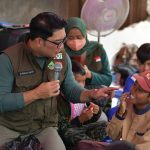 GEMPA BUMI CIANJUR: Gubernur Ridwan Kamil Lakukan Peletakan Batu Pertama Fasilitas Umum di Desa Rancagoong