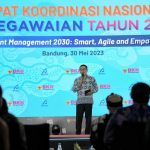 RAKORNAS KEPEGAWAIAN 2023: Gubernur Ridwan Kamil Sampaikan Komitmen Jabar Terapkan Birokrasi Adaptif