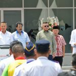 Pj. Gubernur Jabar Dampingi Presiden Resmikan Terminal Leuwipanjang dan Banjar
