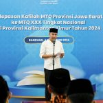 Lepas 160 Kafilah Jabar Untuk MTQ XXX, Pesan Bey Machmudin: Momentum Perjuangkan Nilai Luhur Al-Qur'an di Pentas Nasional