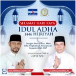 Idul Adha Momentum Pengorbanan dan Kepedulian Sosial, Zulkifly Chaniago: Tanamkan Keimanan, Perkuat Ketakwaan