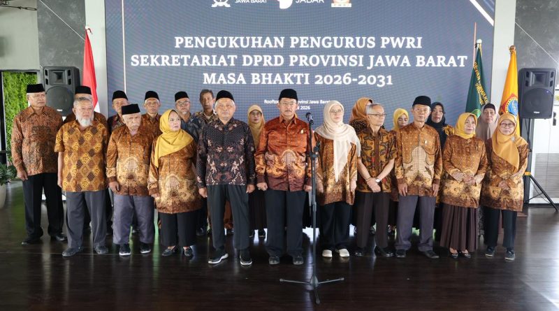 Pengurus PWRI Setwan DPRD Jabar 2026–2031 Resmi Dikukuhkan, Perkuat Sinergi dan Kesejahteraan Purnabhakti