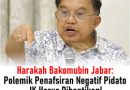 Polemik Pidato Jusuf Kalla di UGM, Bakomubin Jabar Tegaskan Tidak Ada Unsur Penodaan Agama