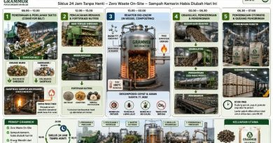 Kisah Sampah ke GRAMMOR (WtA) Bagian-8: Gambaran Proses Harian Sampah menjadi GRAMMOR