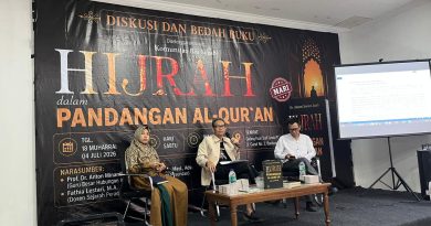 Bedah Buku “Hijrah dalam Pandangan Al-Qur’an”, Akademisi Kupas Hijrah sebagai Fondasi Perubahan Diri dan Peradaban Bedah Buku “Hijrah dalam Pandangan Al-Qur’an”, Akademisi Kupas Hijrah sebagai Fondasi Perubahan Diri dan Peradaban