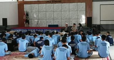 Tausiah di LPKA Kelas II Bandung: Mengajak Anak Binaan Menjadi Pribadi Baik dan Perindu Surga