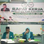 Komitmen terhadap Gerakan Nasional Pengentasan Buta Aksara Al Qur'an DPD LPQQ Kab Karawang Gelar Rakerda