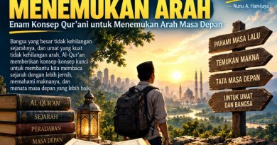MEMBACA SEJARAH, MENEMUKAN ARAH: Enam Konsep Qur’ani untuk Menemukan Arah Masa Depan